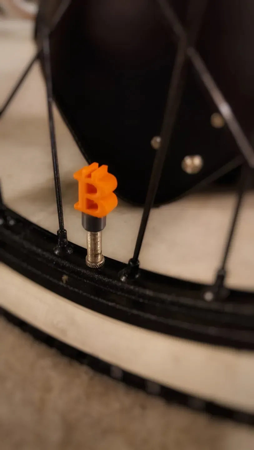 Bitcoin Valve Cap 3D printed — Schnapps Caps Australia