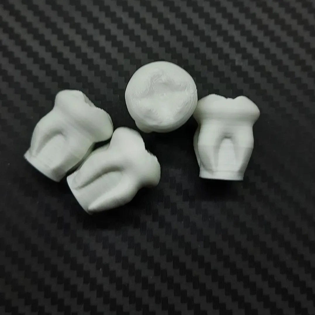 Tooth valve cap 8mm 3D printed — Schnapps Caps Australia