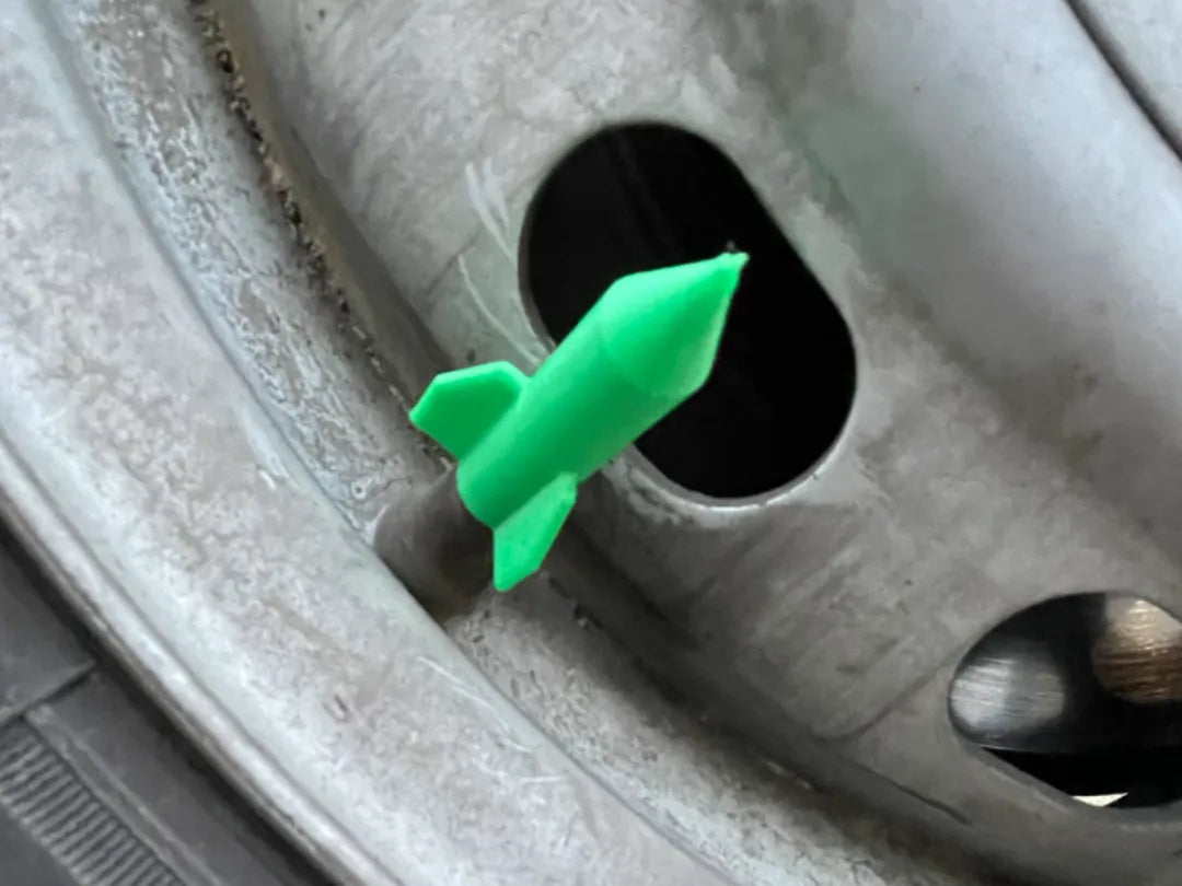rocket valve cap (universal) 3D printed — Schnapps Caps Australia