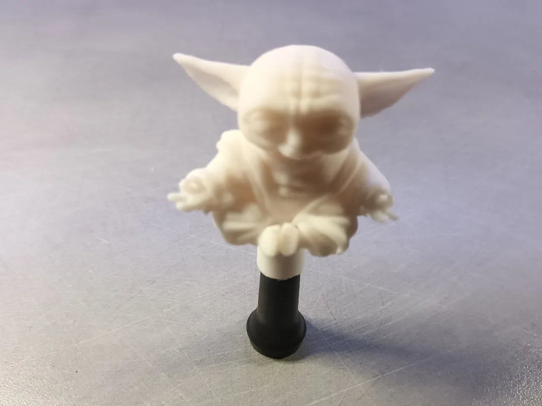 Baby Yoda tire valve cap Version 2 3D printed — Schnapps Caps Australia