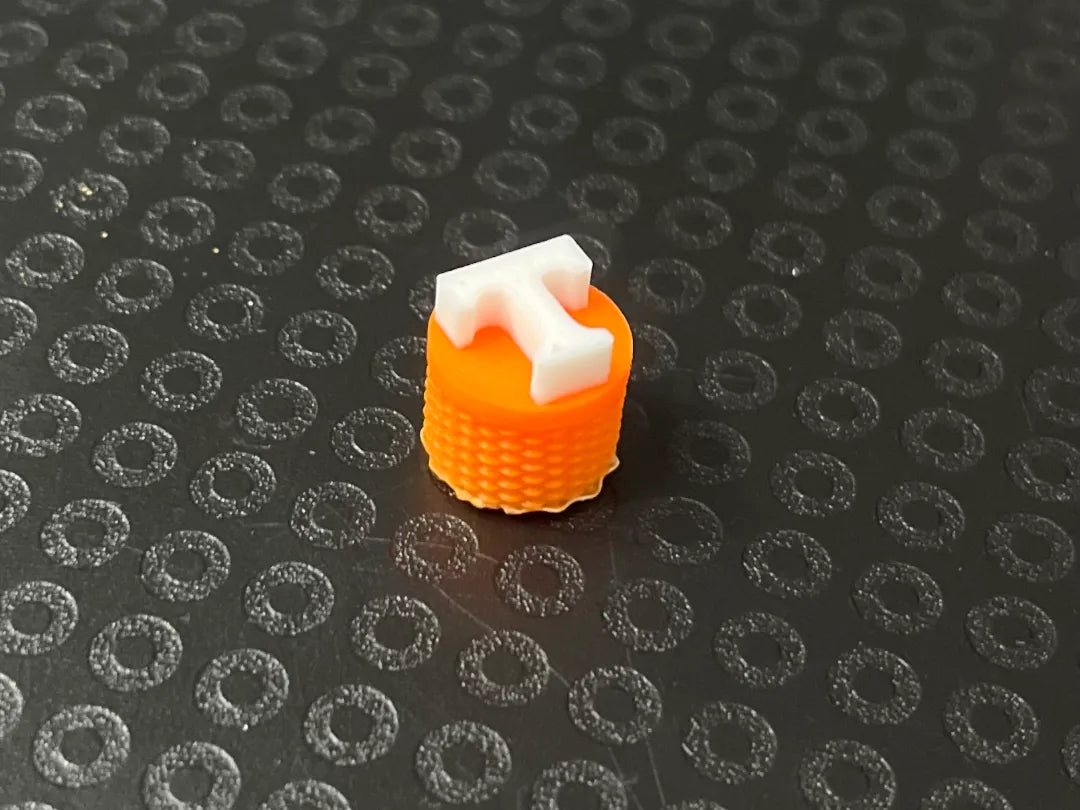 Tennessee University Valve Cap 3D printed — Schnapps Caps Australia