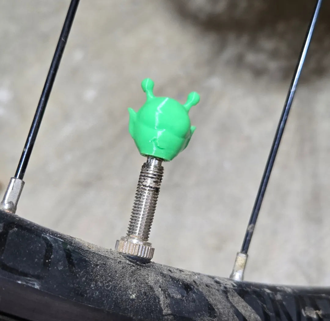Alien - Valve Caps 3D printed — Schnapps Caps Australia