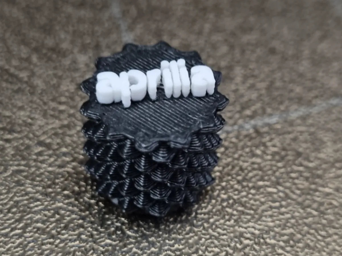 Valve Cap Aprilia 3D printed — Schnapps Caps Australia