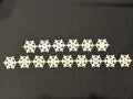 2 Color Merry Christmas Snowflake Garland 3D printed — Schnapps Caps Australia