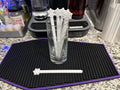 PETG Snowflake Swizzle Sticks - Holiday Cocktails