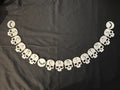 2 Color Scary Christmas Skull Garland Decoration 3D printed — Schnapps Caps Australia
