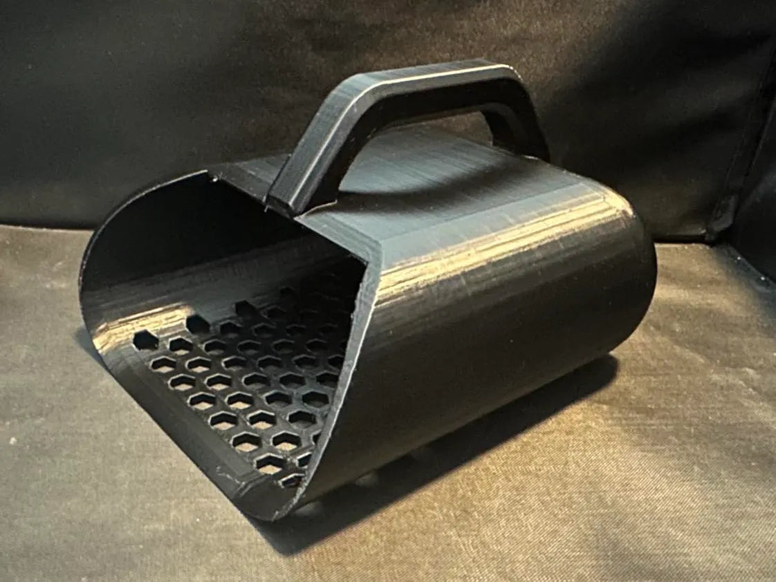 Super Duper Sifting Litter Scooper - Extra Coarse 3D printed — Schnapps Caps Australia