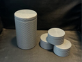 Rugged 4pc Threaded Container Set 1 Outer 3 Inner 3D printed — Schnapps Caps Australia
