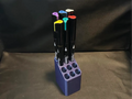 Sharpie Creative Brush Tip Marker Caddy - 12 Spots 3D printed — Schnapps Caps Australia