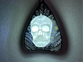 Hanging Detailed Gothic Skull Tealight Lantern 3D printed — Schnapps Caps Australia