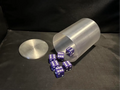 Noise Damping TPU Dice Cup With Snap On Lid