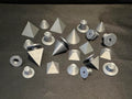 Cosplay Threaded Spikes & Studs - 2 Sizes 4 Styles 3D printed — Schnapps Caps Australia