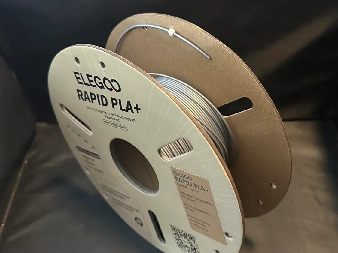 Elegoo Cardboard Spool Stealth Filament Clip 3D printed — Schnapps Caps Australia