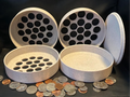 Deluxe Stacking Coin Sorting Set 3D printed — Schnapps Caps Australia