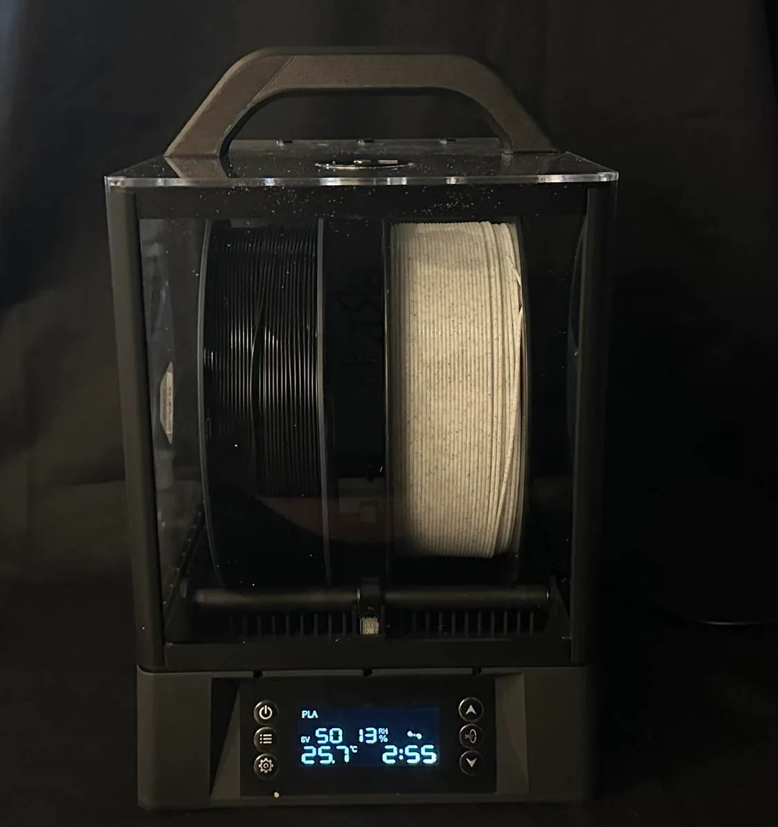 Eibos Polyphemus Filament Dryer Handle Upgrade 3D printed — Schnapps Caps Australia