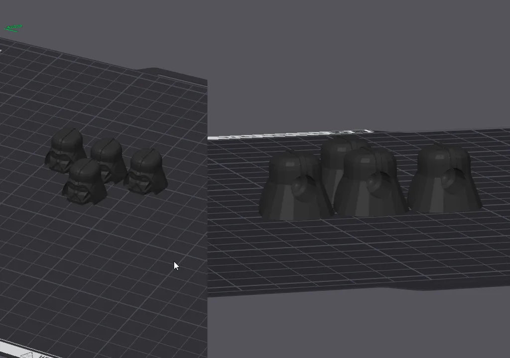 Darth Vader Tire Valve Stem Cap - Horizontal 3D printed — Schnapps Caps Australia