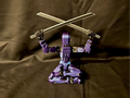 Dark Ninja Katana Sword For Dummy 13  100/150/200%