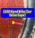 Legos Brick Man Inspired Bike/Car Valve Caps 3D printed — Schnapps Caps Australia