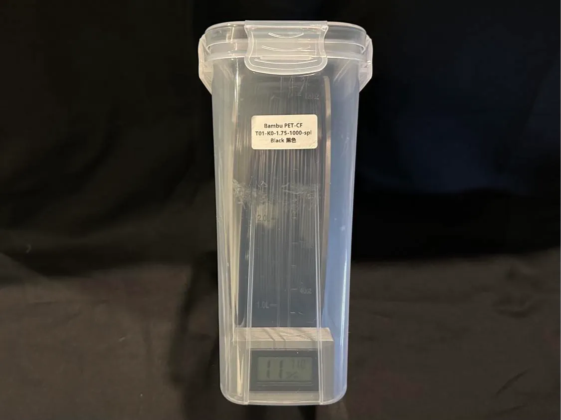 Desiccant Box & RH Gauge Cereal Box Spool Storage 3D printed — Schnapps Caps Australia