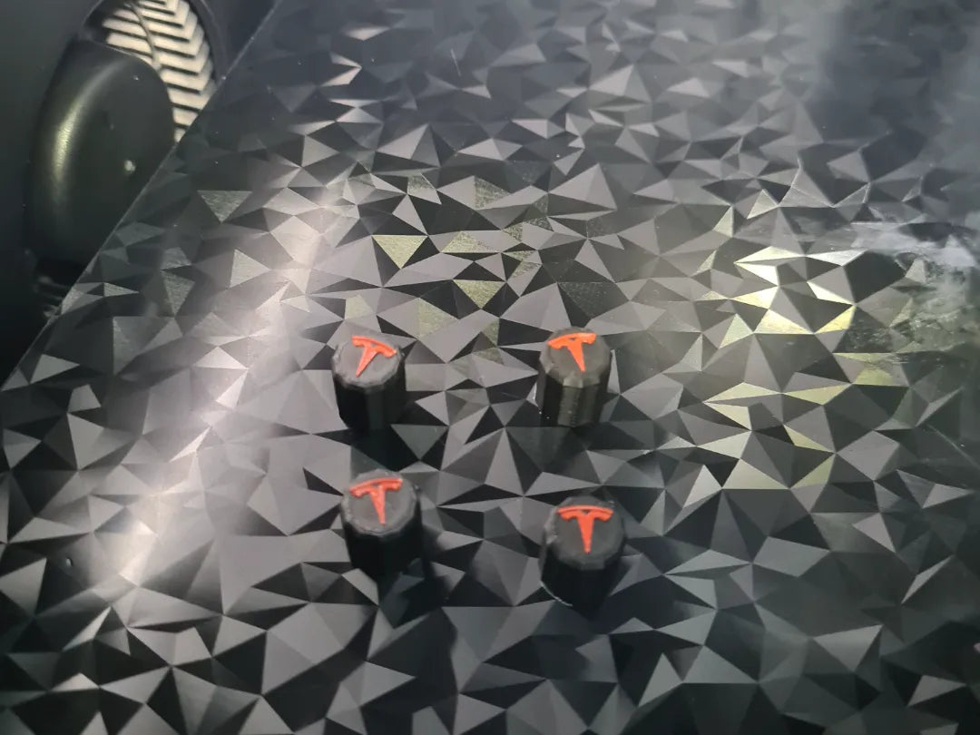Tesla Valve Caps 3D printed — Schnapps Caps Australia