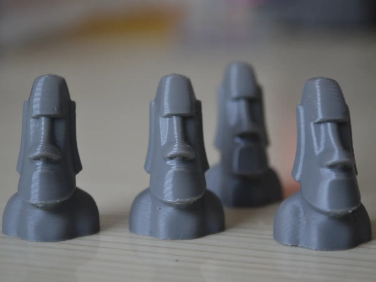 Cap Valve Schrader Moai 3D printed — Schnapps Caps Australia