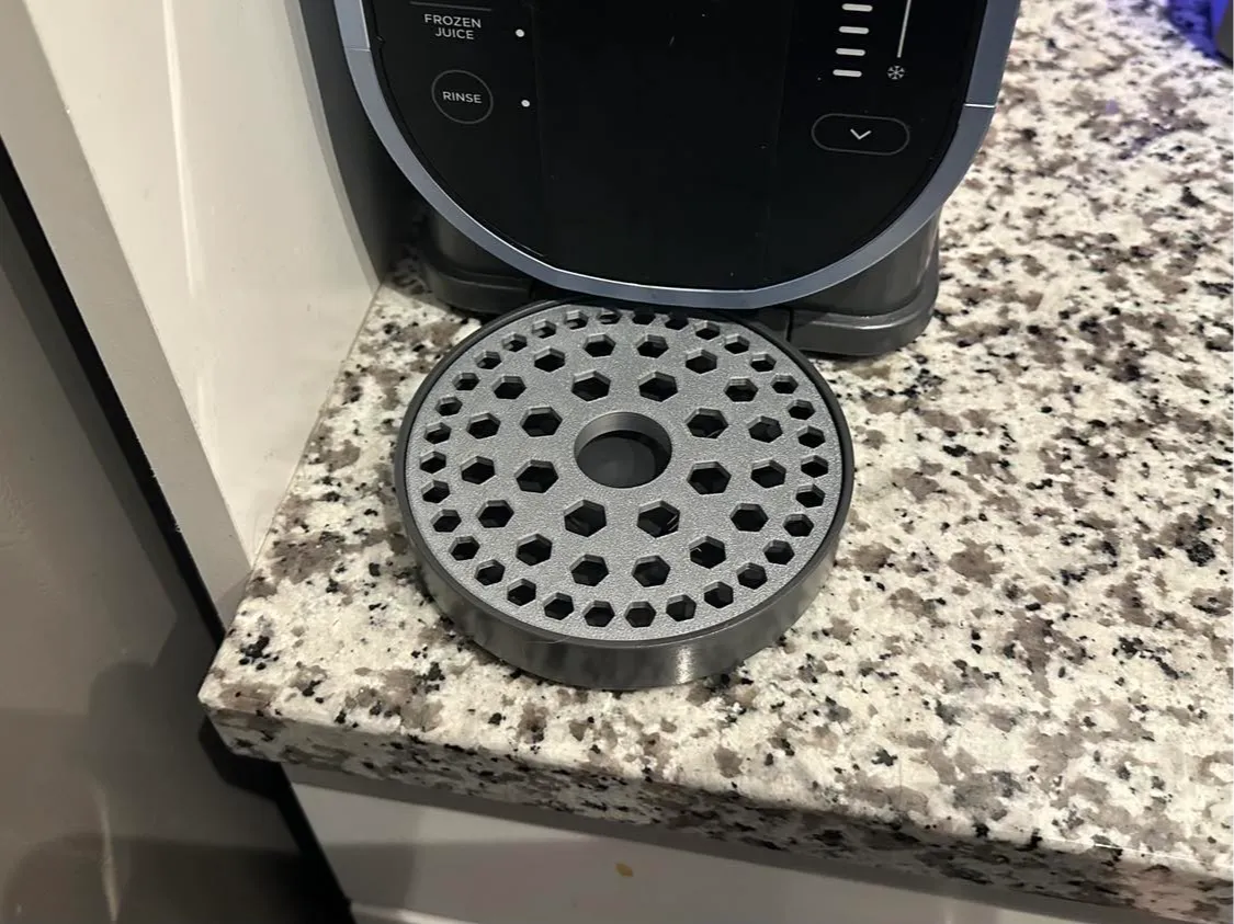 Ninja Slushi Replacement Drip Tray Plate 3D printed — Schnapps Caps Australia