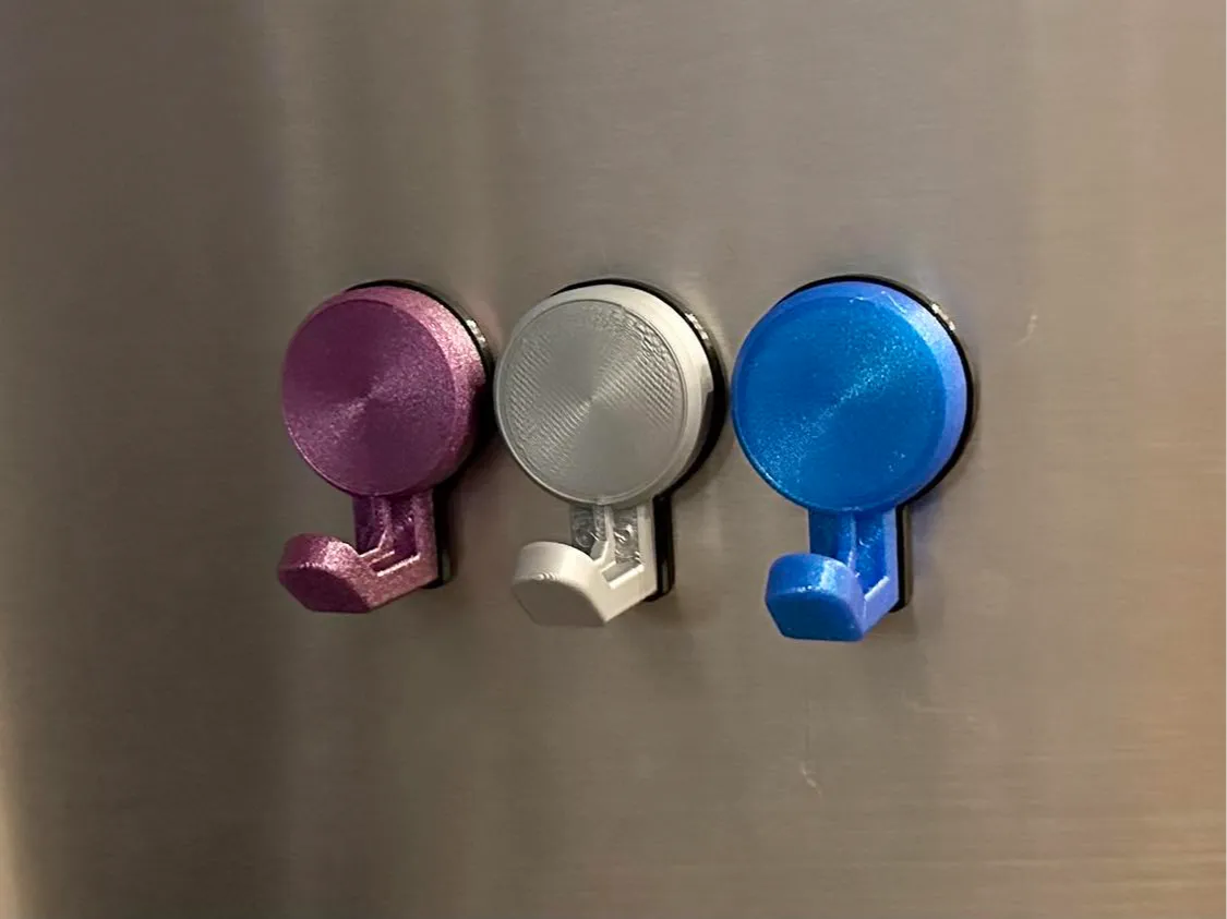 Small & Strong Magnetic Hook - TPU Pad