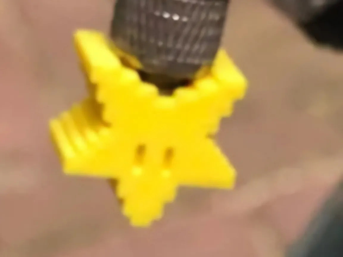 Mario Stern Valve Cap 3D printed — Schnapps Caps Australia