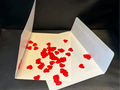 Valentine Hearts Greeting Card Fun - 60 pcs - 15mm 3D printed — Schnapps Caps Australia
