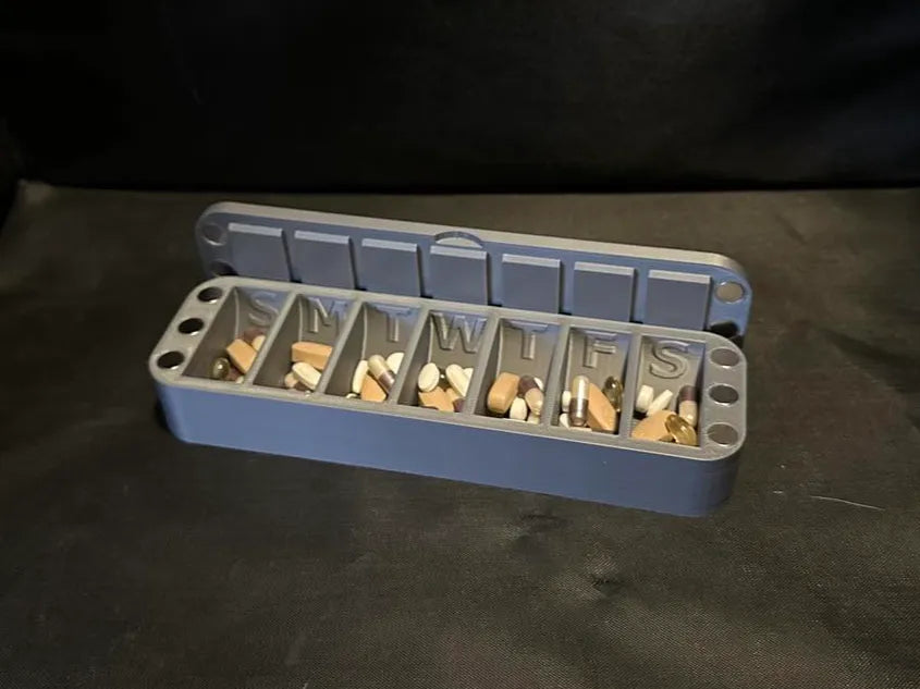 Rugged Magnetic Pill Vault - Travel Rated 3D printed — Schnapps Caps Australia