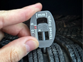 Tire Tread Depth Gauge V3 - Print in place 3D printed — Schnapps Caps Australia