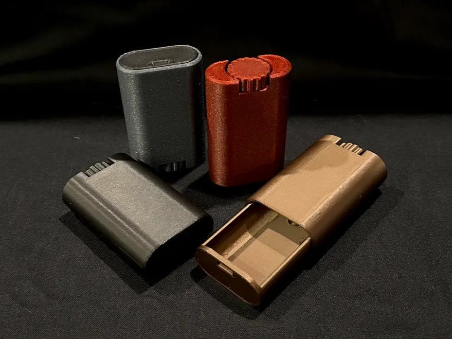 Mag-Lock Slider Box - Dial Lock/Open - 6 Sizes 3D printed — Schnapps Caps Australia