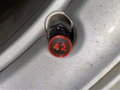 Car Tyre/Tire Valve Cap with Pressure Reminder 3D printed — Schnapps Caps Australia