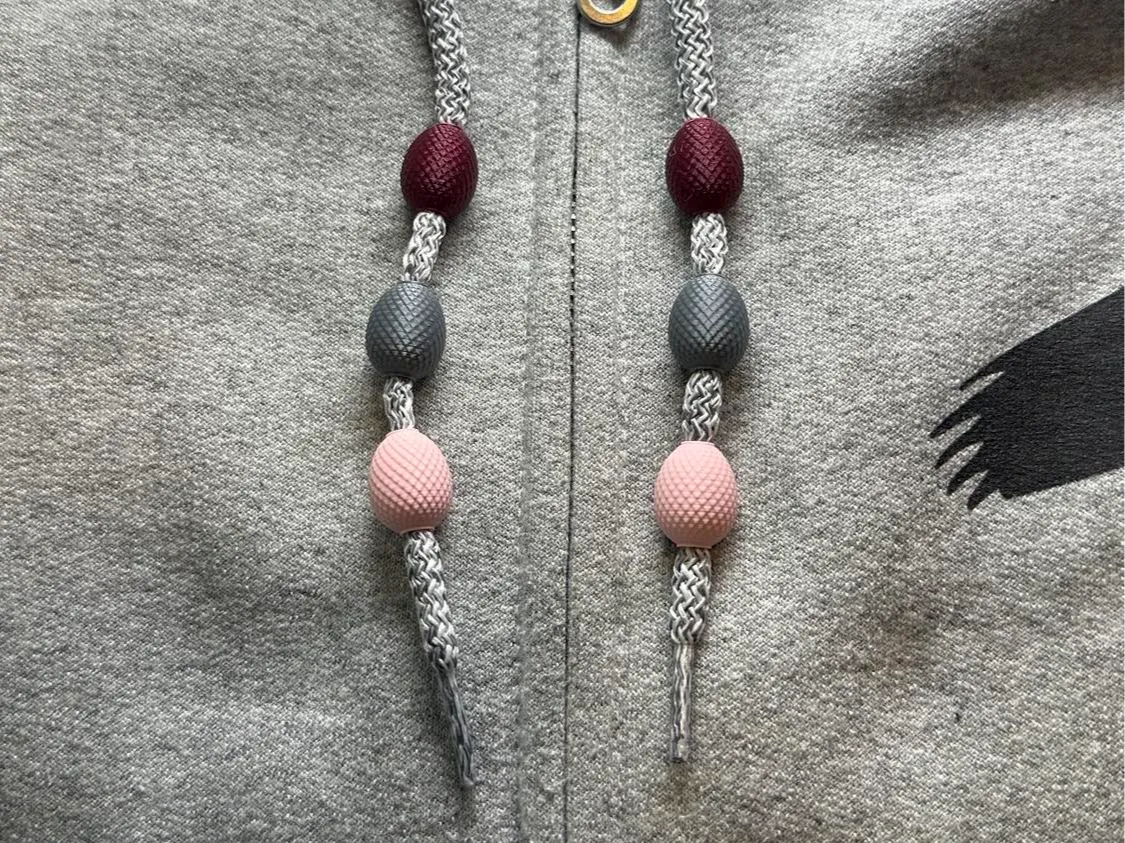Detailed Dragon Egg Hoodie Drawstring Beads 3D printed — Schnapps Caps Australia