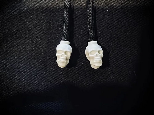 550 Paracord 4mm Skull Aglets - Finishing Ends 3D printed — Schnapps Caps Australia
