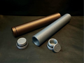 Rugged Knurled Cigar Tube With Airtight TPU Gasket