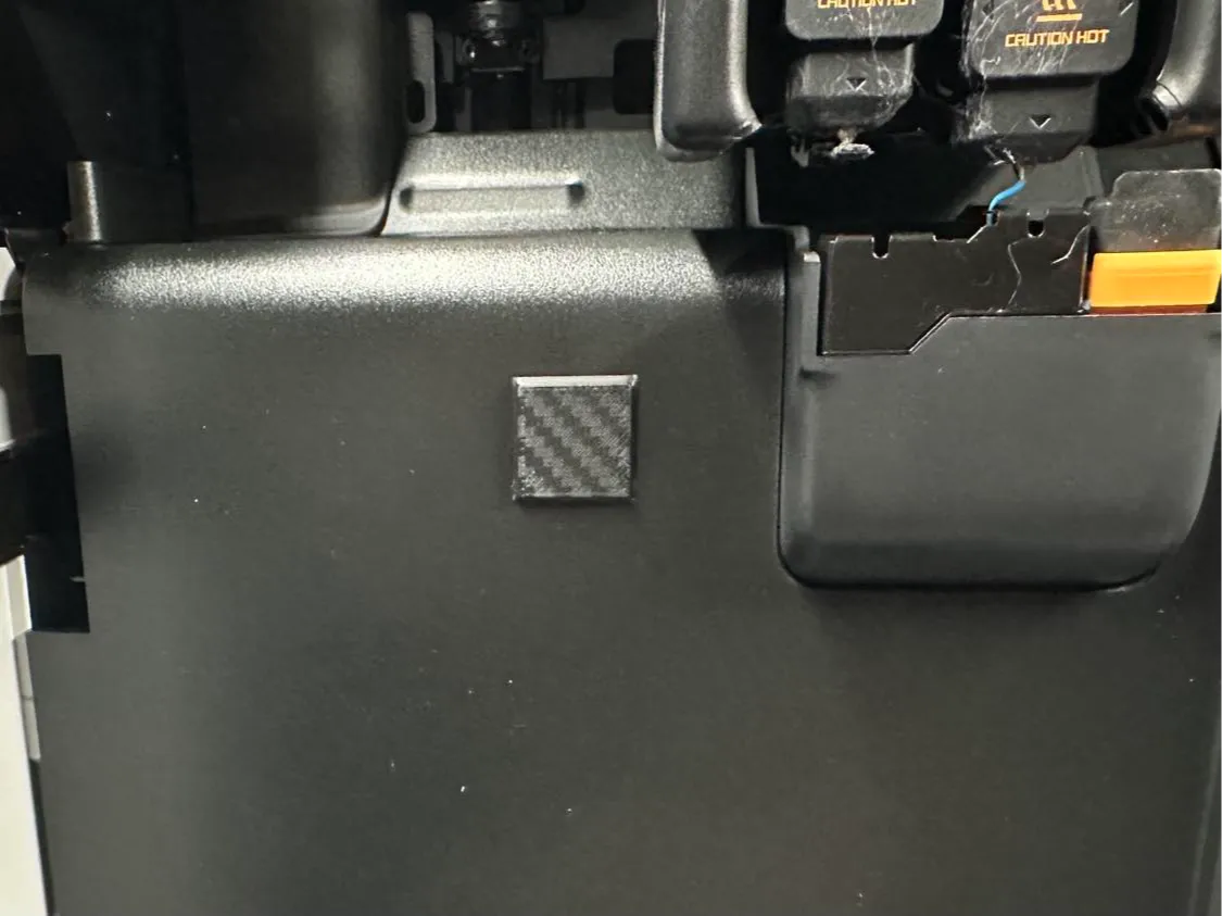 H2D Unused Port Dust Cover - Tidy Up! 3D printed — Schnapps Caps Australia