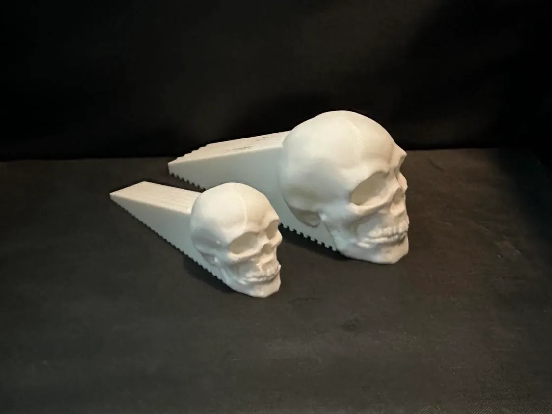 Durable TPU Skull Door Stops - 2 Sizes