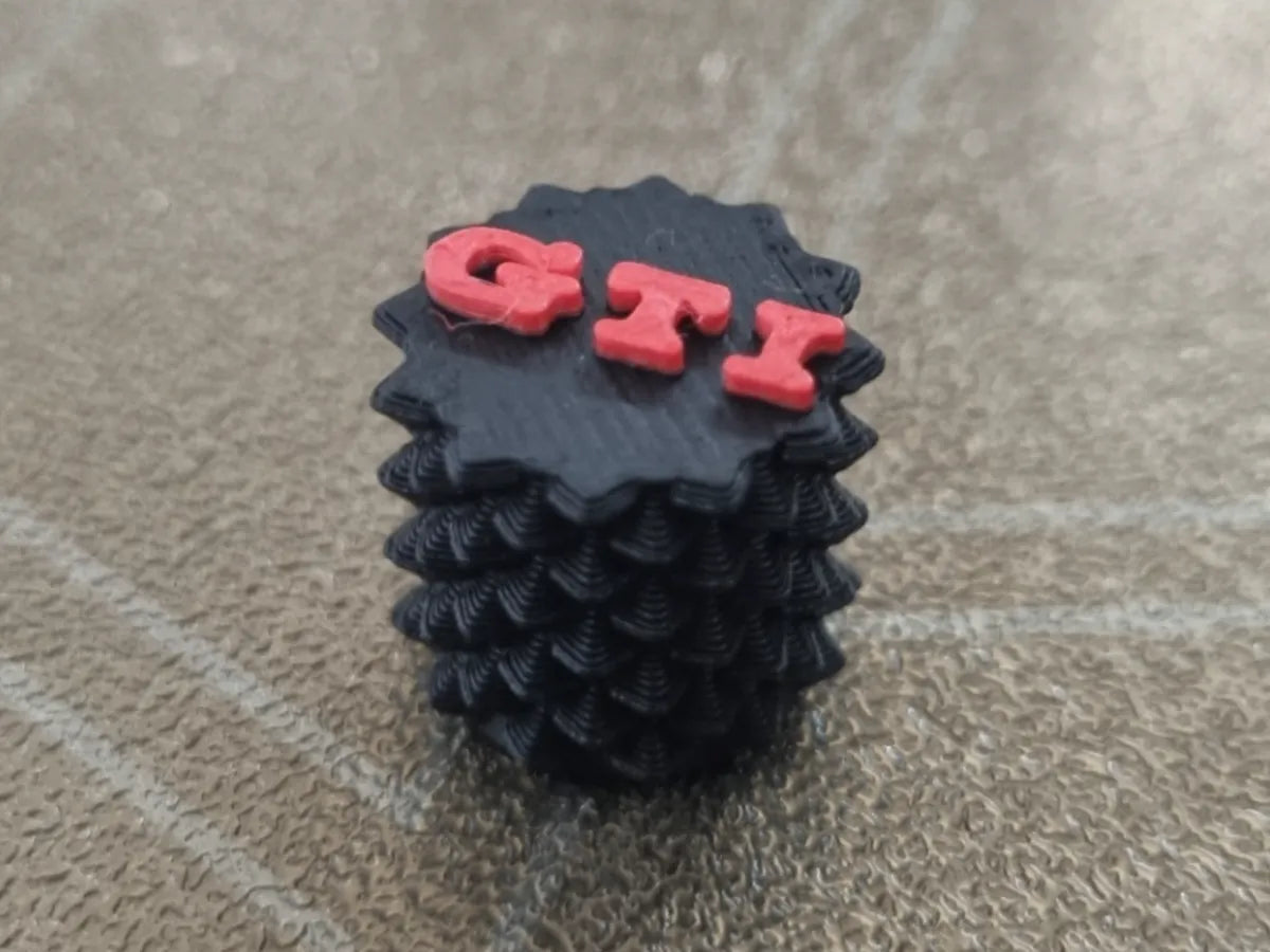 Volkswagen GTI logo tire valve cap