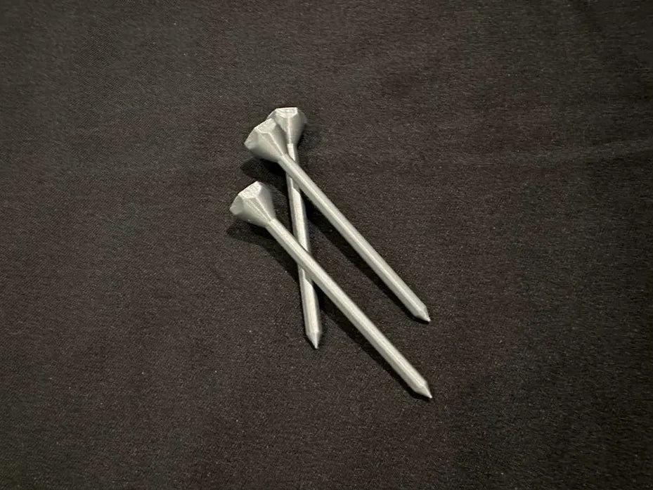Modern Hexagon Shaped Golf Tees - 3 Inch 3D printed — Schnapps Caps Australia