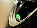 Valve Stem Caps : Luigi! For cars and bikes 3D printed — Schnapps Caps Australia