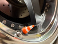 Valve Stem Caps : Traffic Cone! for cars and bikes 3D printed — Schnapps Caps Australia