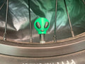 Double-Sided Alien Emoji Valve Cap 3D printed — Schnapps Caps Australia