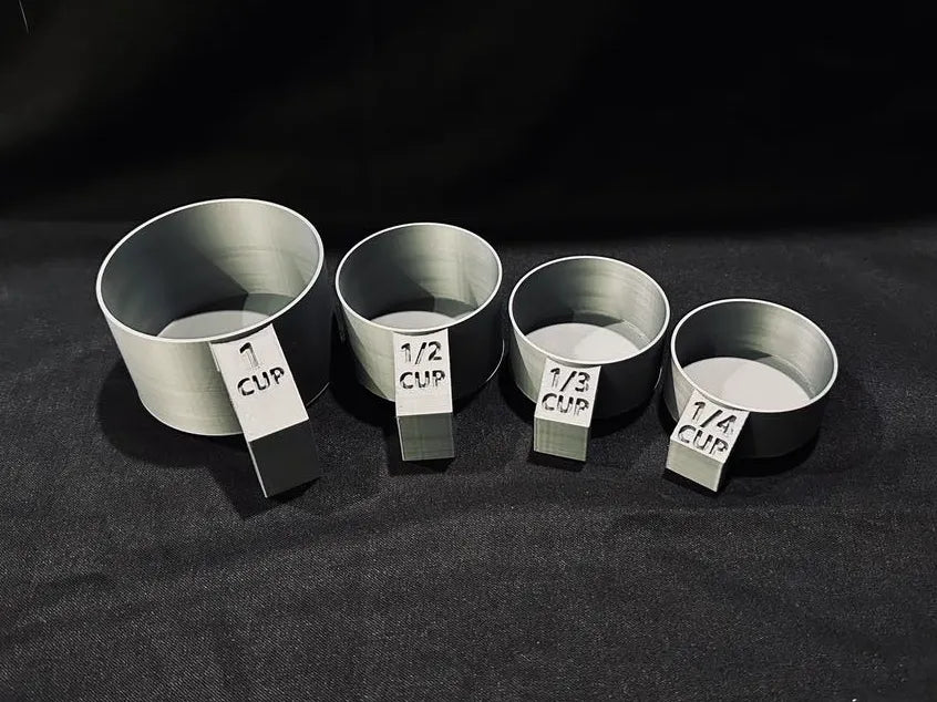 Compact Measuring Cup Set - PLA & PETG Options