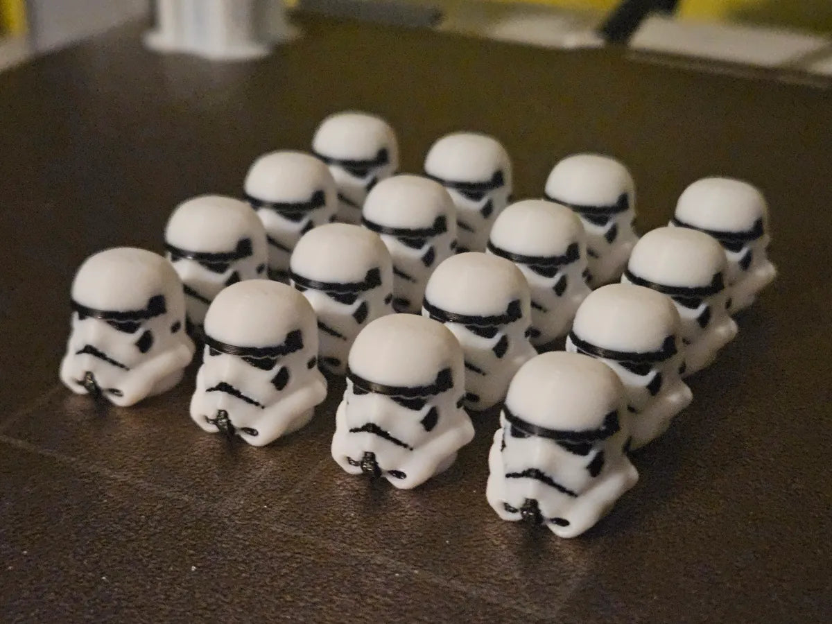 Storm Trooper Tyre/Tire Valve Cap 3D printed — Schnapps Caps Australia