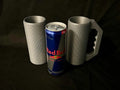 Totally Knurly 12oz Slim Can Caddy - Energy Drink 3D printed — Schnapps Caps Australia