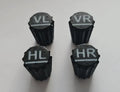 Valve caps with wheel position or lettering 3D printed — Schnapps Caps Australia