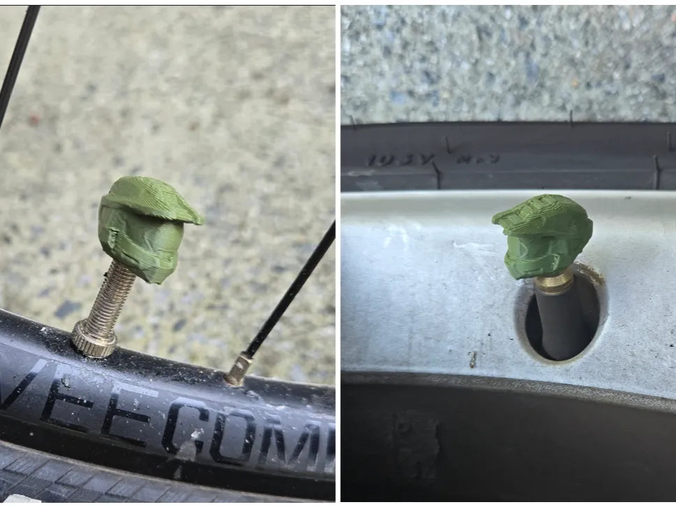 Halo Master Chief - Valve Cap 3D printed — Schnapps Caps Australia