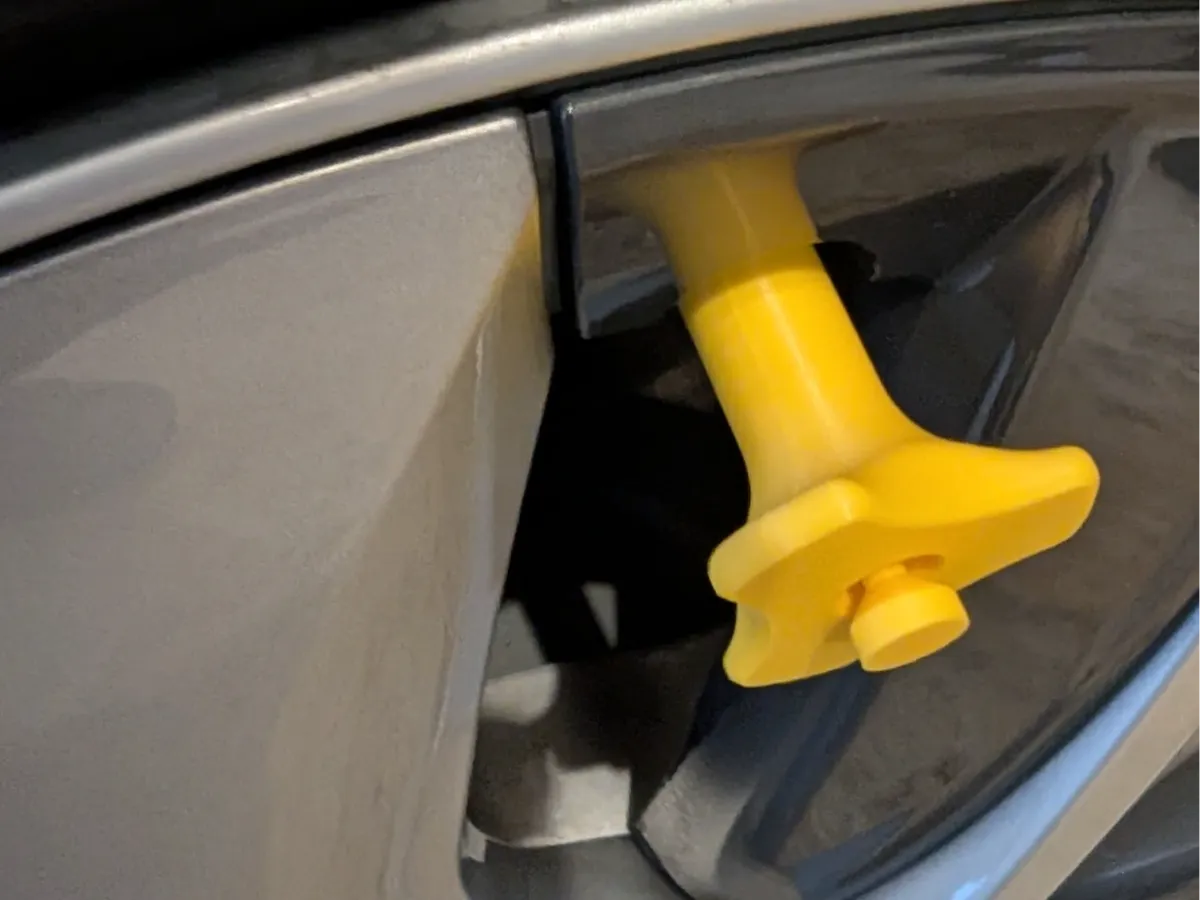 Car Tire Valve Cap Opener 3D printed — Schnapps Caps Australia