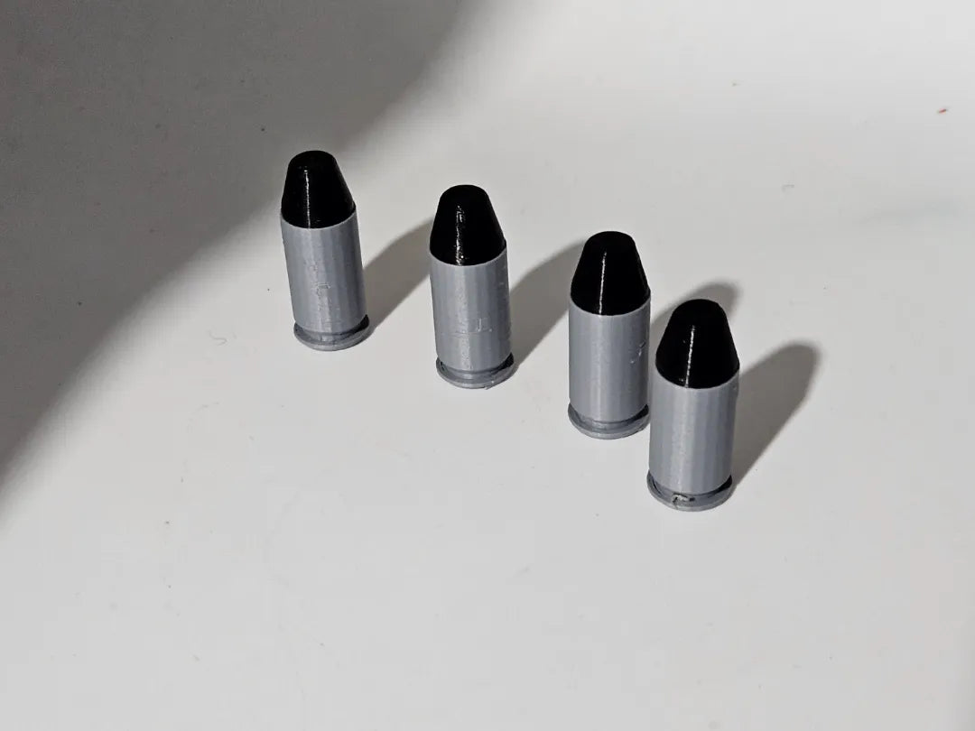9mm Bullet valve caps 3D printed — Schnapps Caps Australia